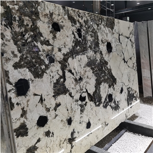 Alpinus Black Crystal Quartzite Luxury Beautiful Translucent