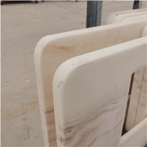 Cheap Wholesale White Onyx Countertop For Kitchen & Bathroom
