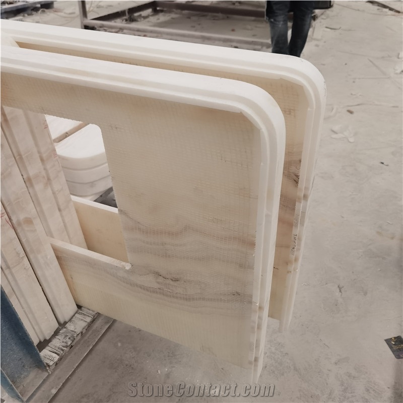 Cheap Wholesale White Onyx Countertop For Kitchen & Bathroom