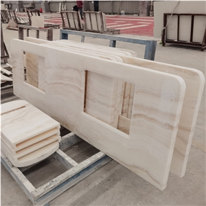 Cheap Wholesale White Onyx Countertop For Kitchen & Bathroom