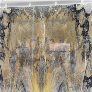 Gold Fire Yellow Quartzite Pattern Stone Slab Price Gold Fire Yellow Quartzite Pattern Stone Slab Price