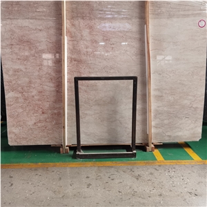 Good Quality Cheap Cream Rose Marble Slab For Interior Decor
