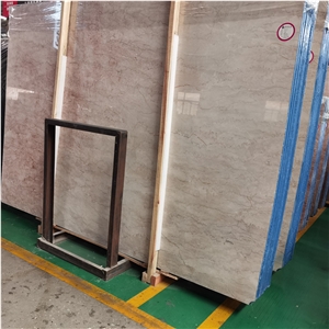 Good Quality Cheap Cream Rose Marble Slab For Interior Decor