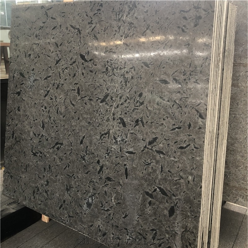 Goose Grey Materous Brazilian Exotic Granite Slab