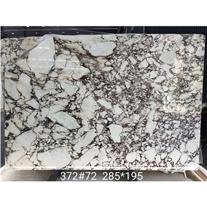 Italian Calacatta Viola Purple White Marble Slab