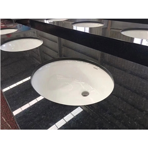 Labrador Black Granite Bathroom Vanity Top