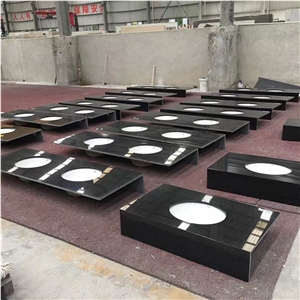 Labrador Black Granite Bathroom Vanity Top