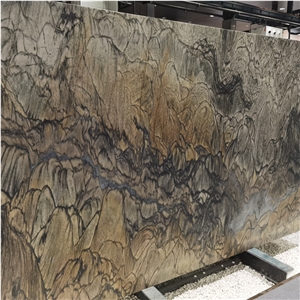 Leathered Surface Antique Elegant Brown Quartzite Slab Leathered Surface Antique Elegant Brown Quartzite Slab