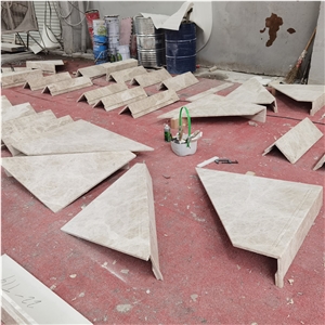 Modern Grey Marble Stair Step Tiles Cheap Marble Step