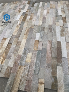 Multicolor Slate Veneer- Natural Exterior Wall Panel- Slate Stone