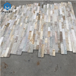Multicolor Slate Veneer- Natural Exterior Wall Panel- Slate Stone