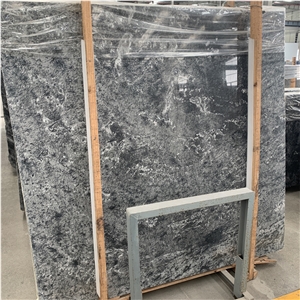Ocean Grey Marble Slab Light Luxury Style Decoration