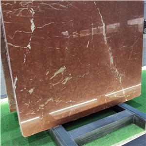 Rosso Alicante Red Polished Bathroom Wall And Floor Tile