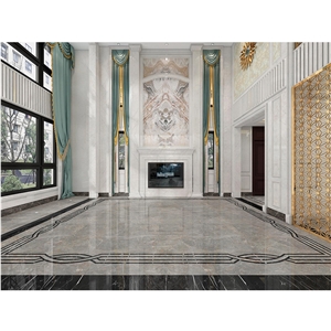 Round Marble Medallion Flooring Waterjet Pattern Tiles Round Marble Medallion Flooring Waterjet Pattern Tiles