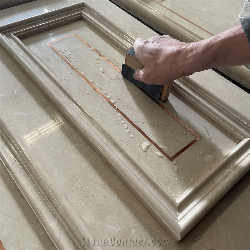 Royal Botticino Beige Marble Tiles For Background Wall Decor