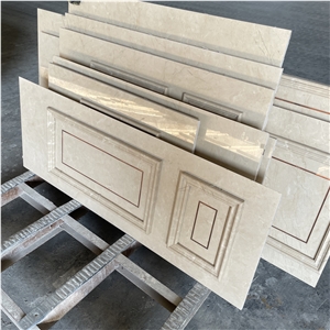 Royal Botticino Beige Marble Tiles For Background Wall Decor