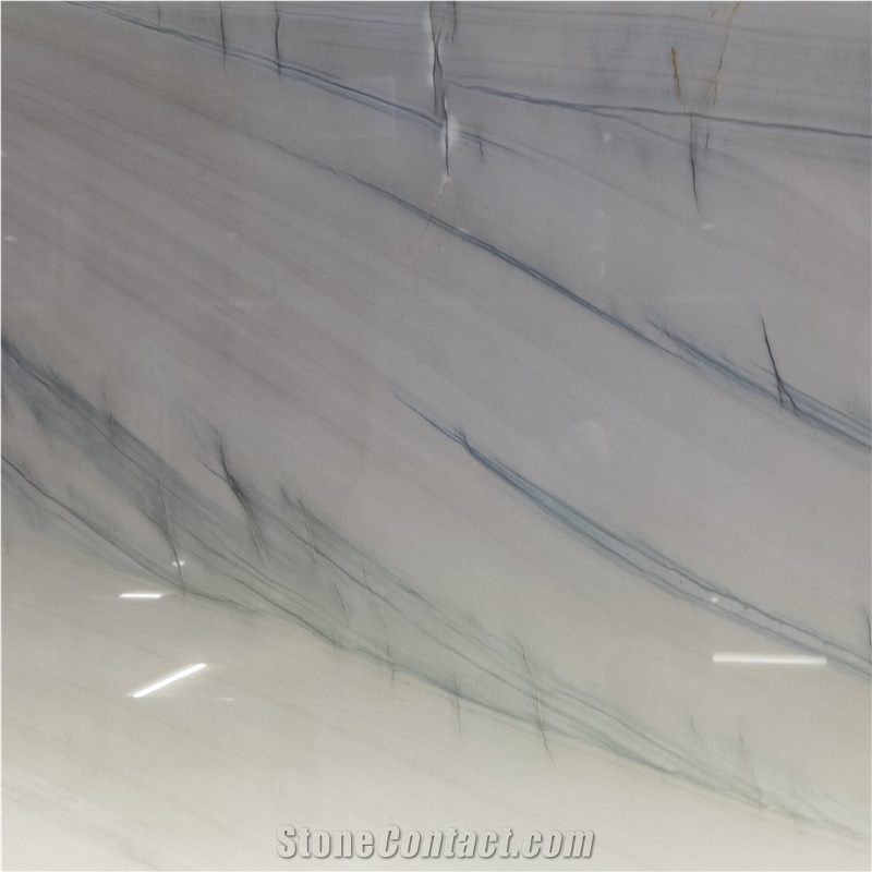 Super White Calacatta Grey Quartzite Exotic Stone