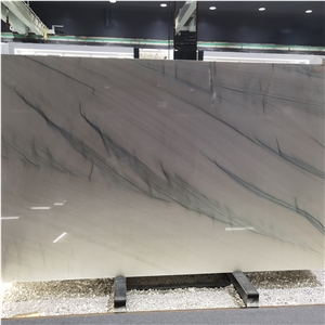 Super White Calacatta Grey Quartzite Exotic Stone