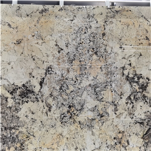 Translucent Alpinus Super Crystal Quartzite Slab For Villa