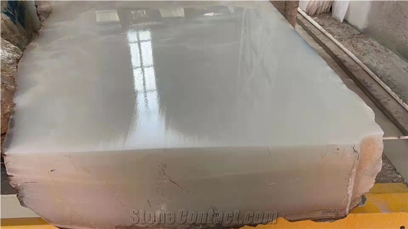 Afghan Nala White Onyx Blocks