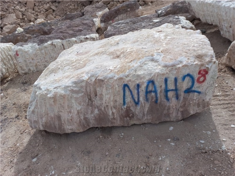 Afghan Nala White Onyx Blocks