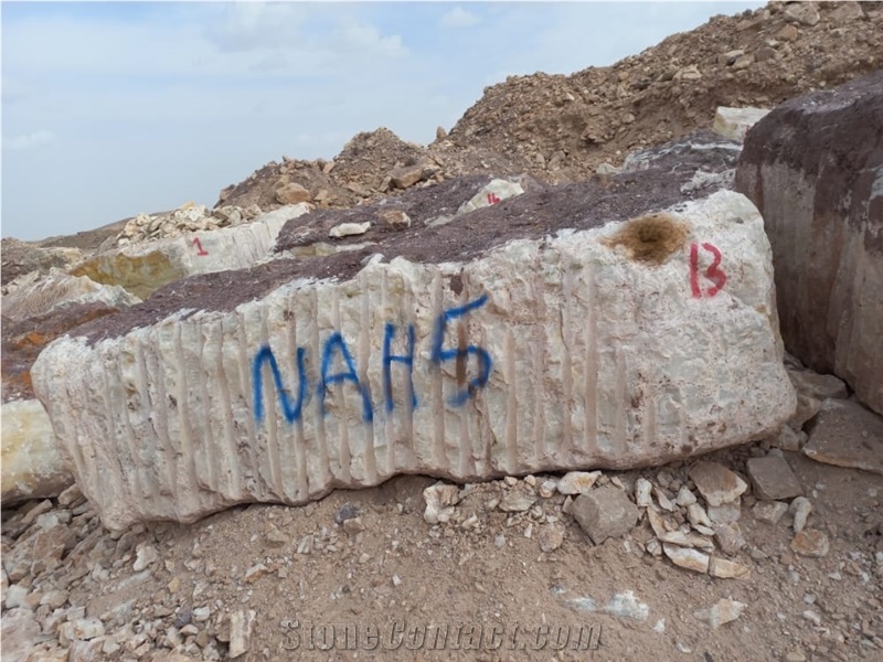 Afghan Nala White Onyx Blocks