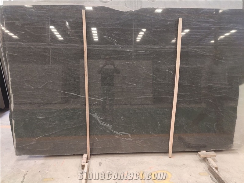 Jet Mist Granite Slabs