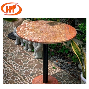 Coffee Table Round Top Made Of Marble Stone Coffee Table Round Top Made Of Marble Stone