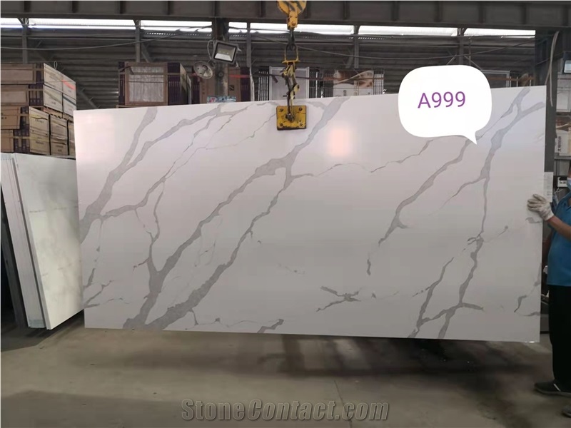 Calacatta Quartz Stone Slab