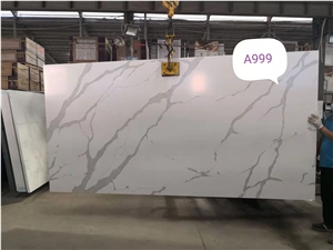 Calacatta Quartz Stone Slab