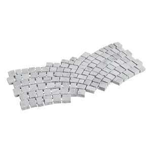 Contrasting White Quartzite Mesh Paver Contrasting White Quartzite Mesh Paver