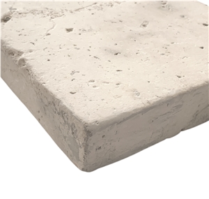Crema Limestone Tumbled Paver