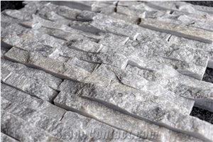 Platinum Split Face Mesh Wall Stone Mosaic Tiles