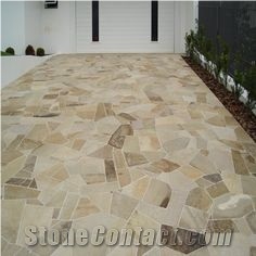 Vulcano Basalt Crazy Paving Flagstones