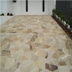 Vulcano Basalt Crazy Paving Flagstones