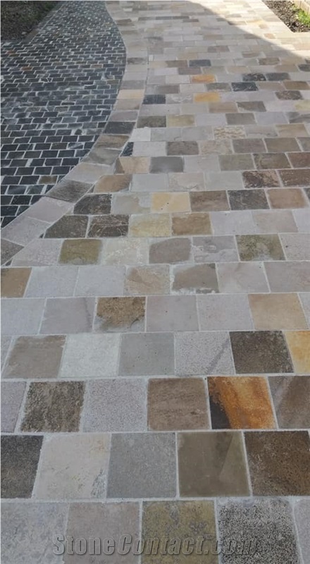 Vulcano Basalt Paving Tiles