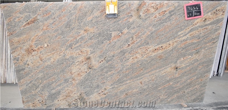 Kashmir Gold Granite Slabs