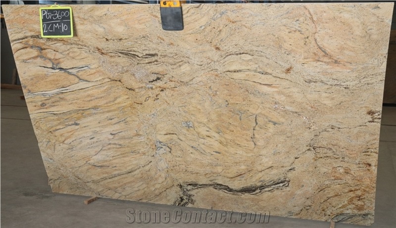 Prada Gold Granite Slabs