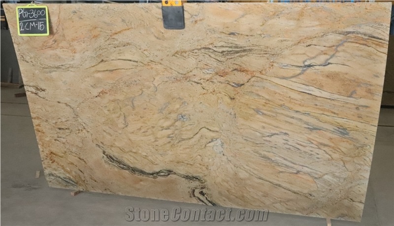 Prada Gold Granite Slabs
