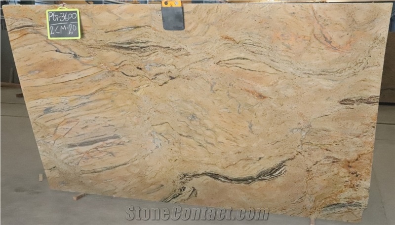 Prada Gold Granite Slabs