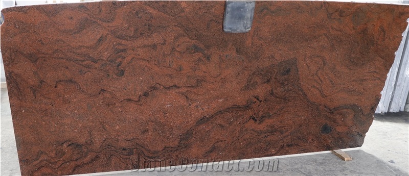 Red Multi Granite Slabs