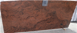 Red Multi Granite Slabs