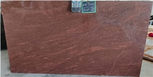 Red Multicolor Granite Slabs