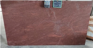 Red Multicolor Granite Slabs