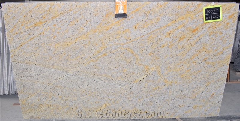 Thunder Gold Granite Slabs