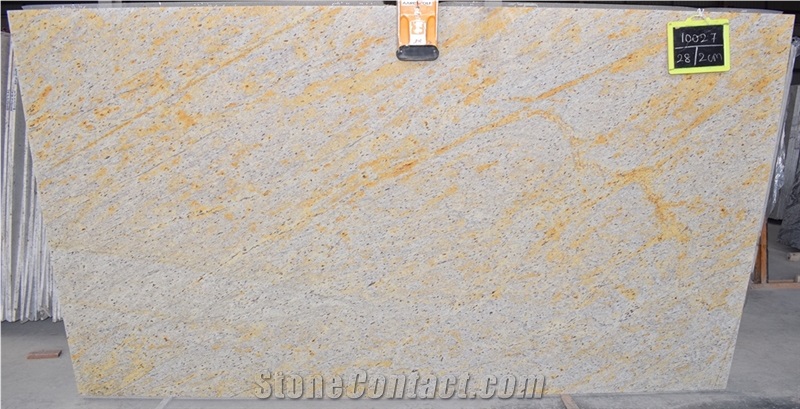 Thunder Gold Granite Slabs