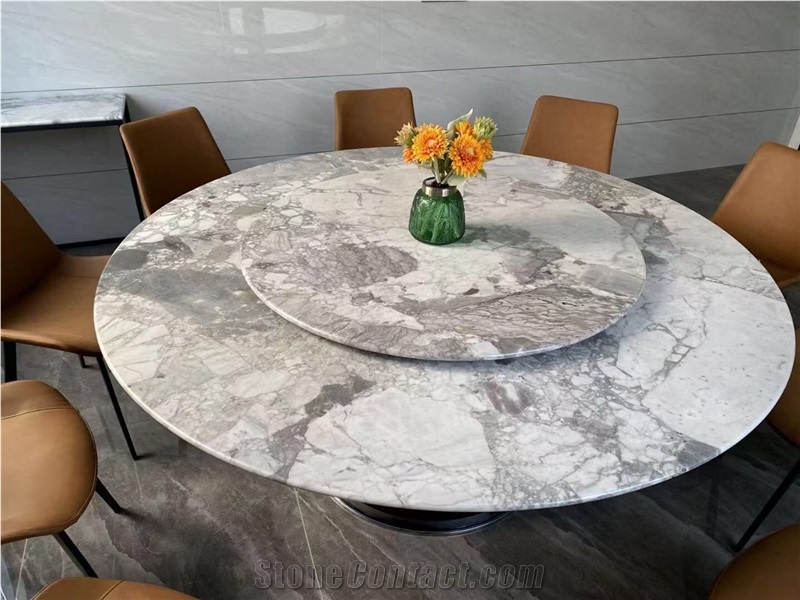 Design Stone Interior Restaurant Cafe Table Marble Furniture