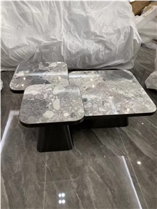 Design Stone Interior Restaurant Cafe Table Marble Furniture