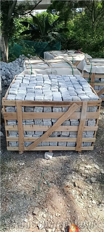 Driveway Paving Cobble Stone Granite Courtyard Road Pavers