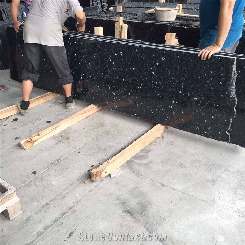 Exterior Stone Wall Tile Exotic Granite Blue Eyes Slab